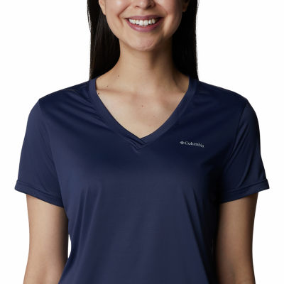 Columbia Womens V Neck Short Sleeve T-Shirt