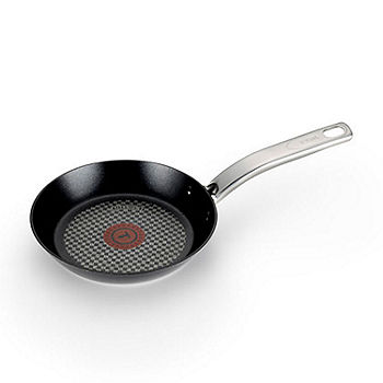 T-Fal 10.5 Aluminum Frying Pan, Color: Black - JCPenney
