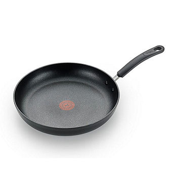 Choice 3-Piece Aluminum Non-Stick Fry Pan Set with Red Silicone