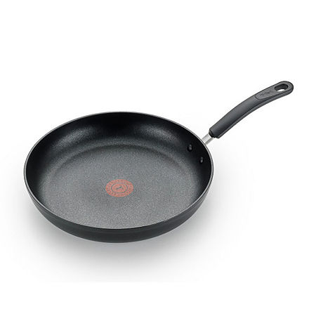 T-Fal 10.5 Aluminum Frying Pan, One Size, Black