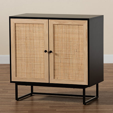 Declan Accent Cabinet, One Size, Brown