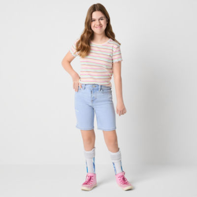 Thereabouts Little & Big Girls Adaptive Bermuda Short