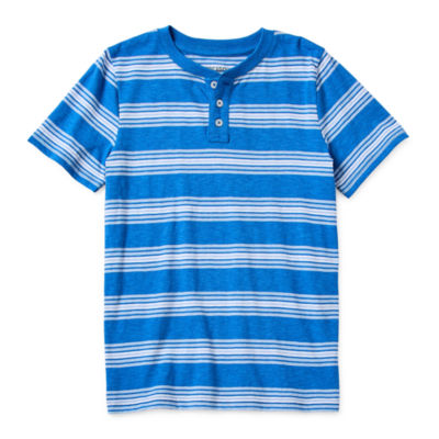 Thereabouts Little & Big Boys Short Sleeve Henley Shirt