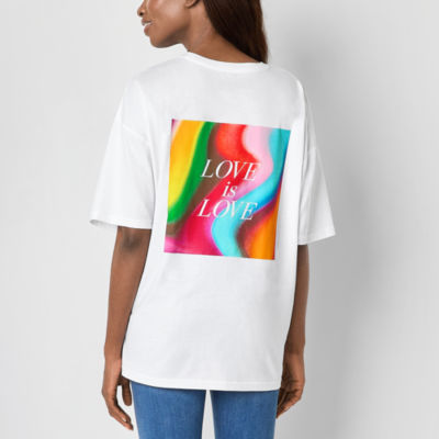 Hope & Wonder Pride Adult 'Love is Love' Short Sleeve Graphic T-Shirt