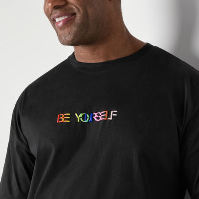 Hope & Wonder Pride Extended Sizes Adult Short Sleeve 'Be Yourself' Graphic T-Shirt
