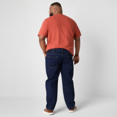 mutual weave Adaptive Big and Tall Mens Tapered Leg Regular Fit Jeans