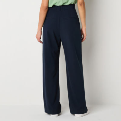 by&by-Juniors Classic Fit Wide Leg Trouser