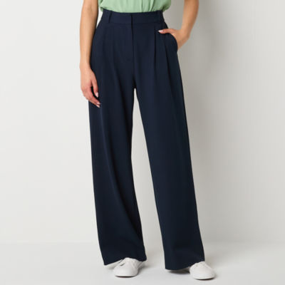 by&by-Juniors Classic Fit Wide Leg Trouser