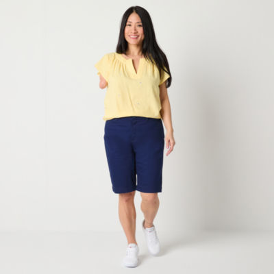 St john's bay cheap secretly slender bermuda shorts