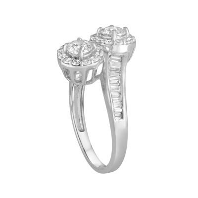 Two Forever™ 1 C.T. T.W. Natural Diamond 10K White Gold Ring