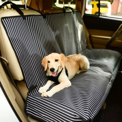 Pet Life Open Road Mess-Free Back Seat Safety Car Seat Cover Protector For Dog