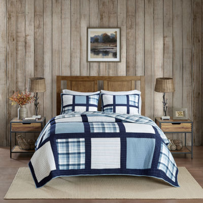 Woolrich Huntington 100% Cotton Oversized 3pc Quilt Mini Set