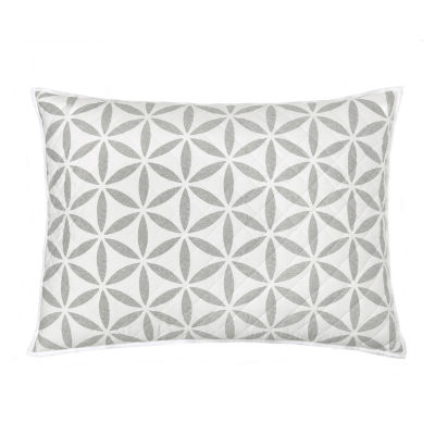 Fieldcrest Geo Reversible Quilt, Color: Parchment - JCPenney