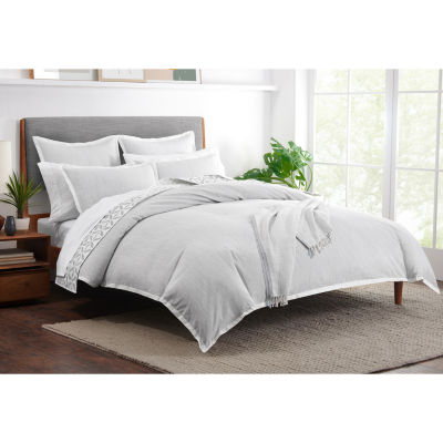 Fieldcrest Heather 3pc. Comforter Set & Accessories JCPenney