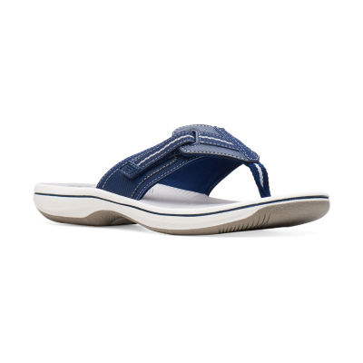 Clarks Cloudsteppers Womens Brinkley Jazz Flip-Flops JCPenney