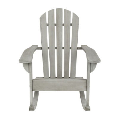 Safavieh Brizio Adirondack Rocking Chair Adriondack Chair One Size Gray 513$