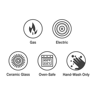 Tramontina® Gourmet 4-qt. Enameled Cast Iron Covered Braiser