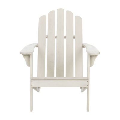 Topher Adirondack Patio Chair One Size White 387$