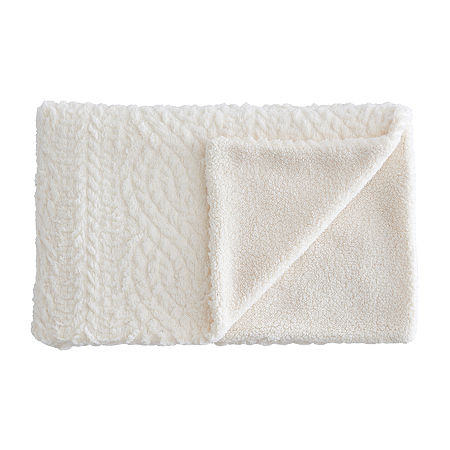 CHF Pinsonic Throw, One Size, White