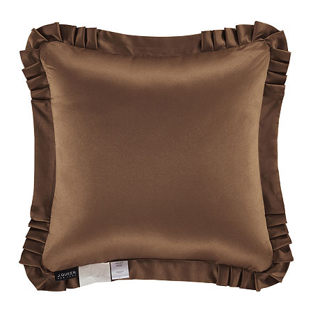 Queen Street Seymour Square Throw Pillow, One Size, Brown