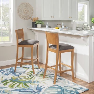 Rossman 2-pc. Upholstered Bar Stool