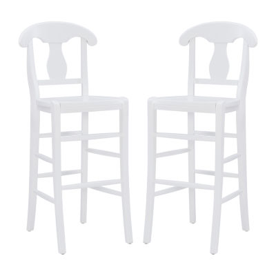 Willmon 2pc. Bar Stool, Color White JCPenney