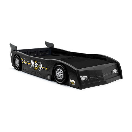 Grand Prix Toddler to Twin Bed, One Size, Black -  Delta Children, BB81423GN-001