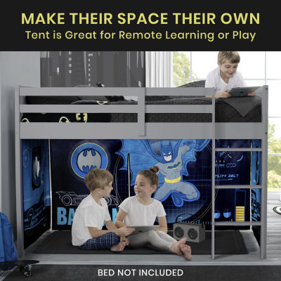 DC Comics Batman Tent for Twin Loft Bed - Bed Sold Separately