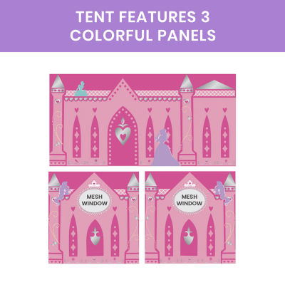 Disney Princess Tent for Twin Loft Bed