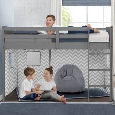 Chevron Tent for Twin Loft Bed