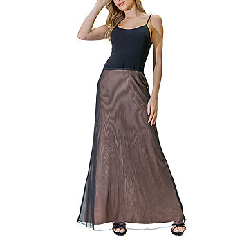 24seven Comfort Apparel Midi Womens Mid Rise Maxi Skirt - JCPenney