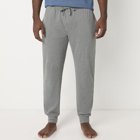 Stafford Super Soft Mens Pajama Pants, X-large, Gray