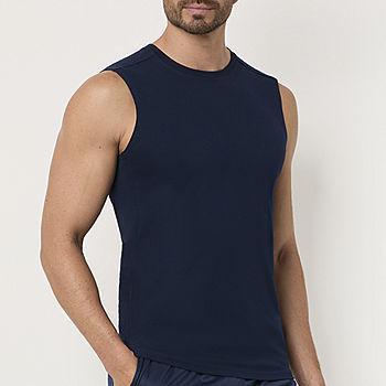 Xersion Mens Muscle T-Shirt, Color: Signature Navy