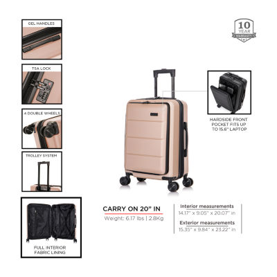 InUSA Elysian 20" Hardside Expandable Spinner Luggage