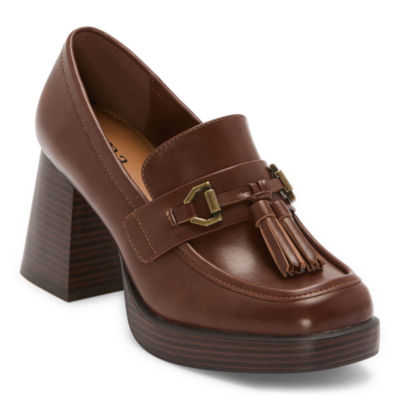 a.n.a Womens Hazen Round Toe Loafers