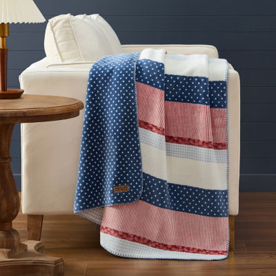AMERICAN SPIRIT® Washington Reversible Coco Plush Throw