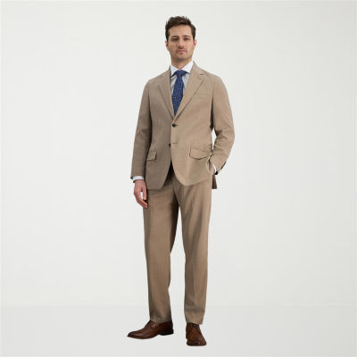 Haggar Smart Wash Mens Classic Fit Plaid Suit Separates