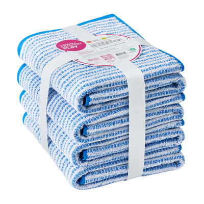 Town And Country Striped Reversible 4-pc. Quick Dry Bath Towel Set