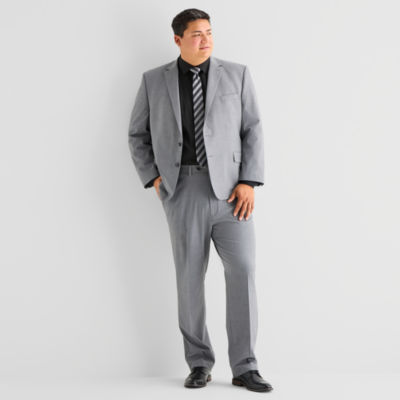 Shaquille O'Neal XLG™ Mens Stretch Fabric Classic Fit Big and Tall Suit Jacket