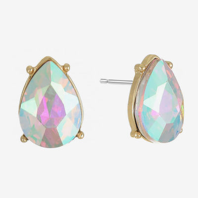 Monet Jewelry Glass 14mm Stud Earrings