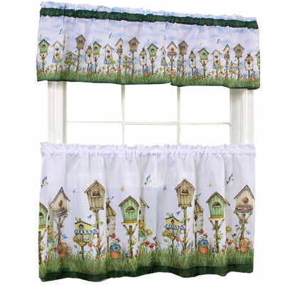 Rod Pocket Kitchen Curtains & Drapes Window Set