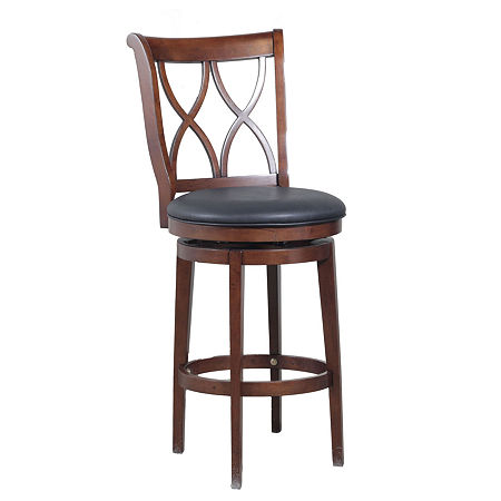 Carmen Big And Tall Bar Height Stool, One Size, Brown