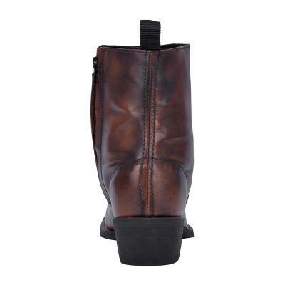 Laredo Mens Fletcher Block Heel Cowboy Boots