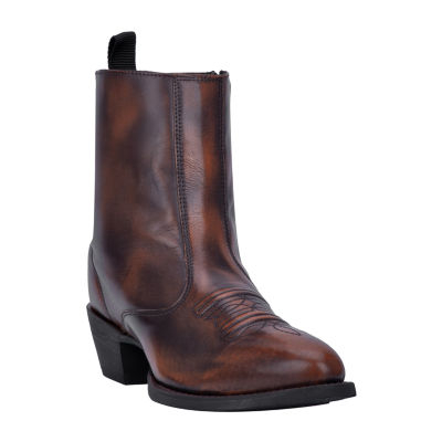 Laredo Mens Fletcher Block Heel Cowboy Boots