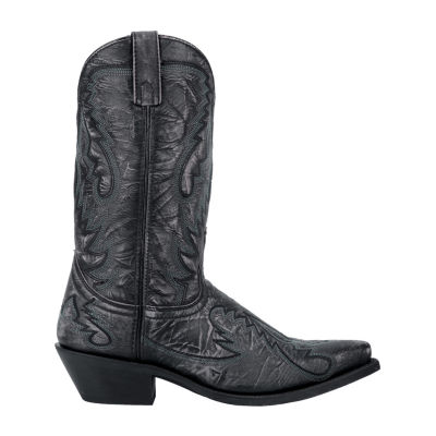 Laredo Mens Garrett Block Heel Cowboy Boots