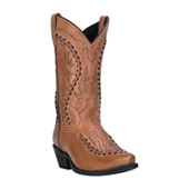 Laredo Mens Kane Block Heel Cowboy Boots