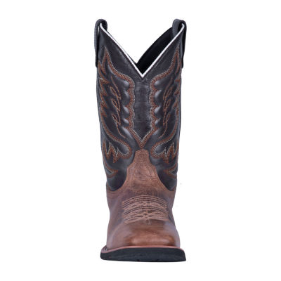 Laredo Mens Montana Block Heel Cowboy Boots