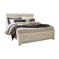 Signature Design by Ashley Bethea Panel Bed, One Size, White