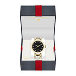 Red Bow Deal 1/10 Ct. T.W. Diamond Womens Gold Tone Bracelet Watch 13859g-18-G27
