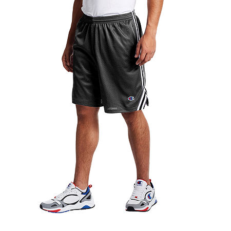 Champion 10 Inch Mens Big and Tall Workout Shorts, 3x-large Tall, Black